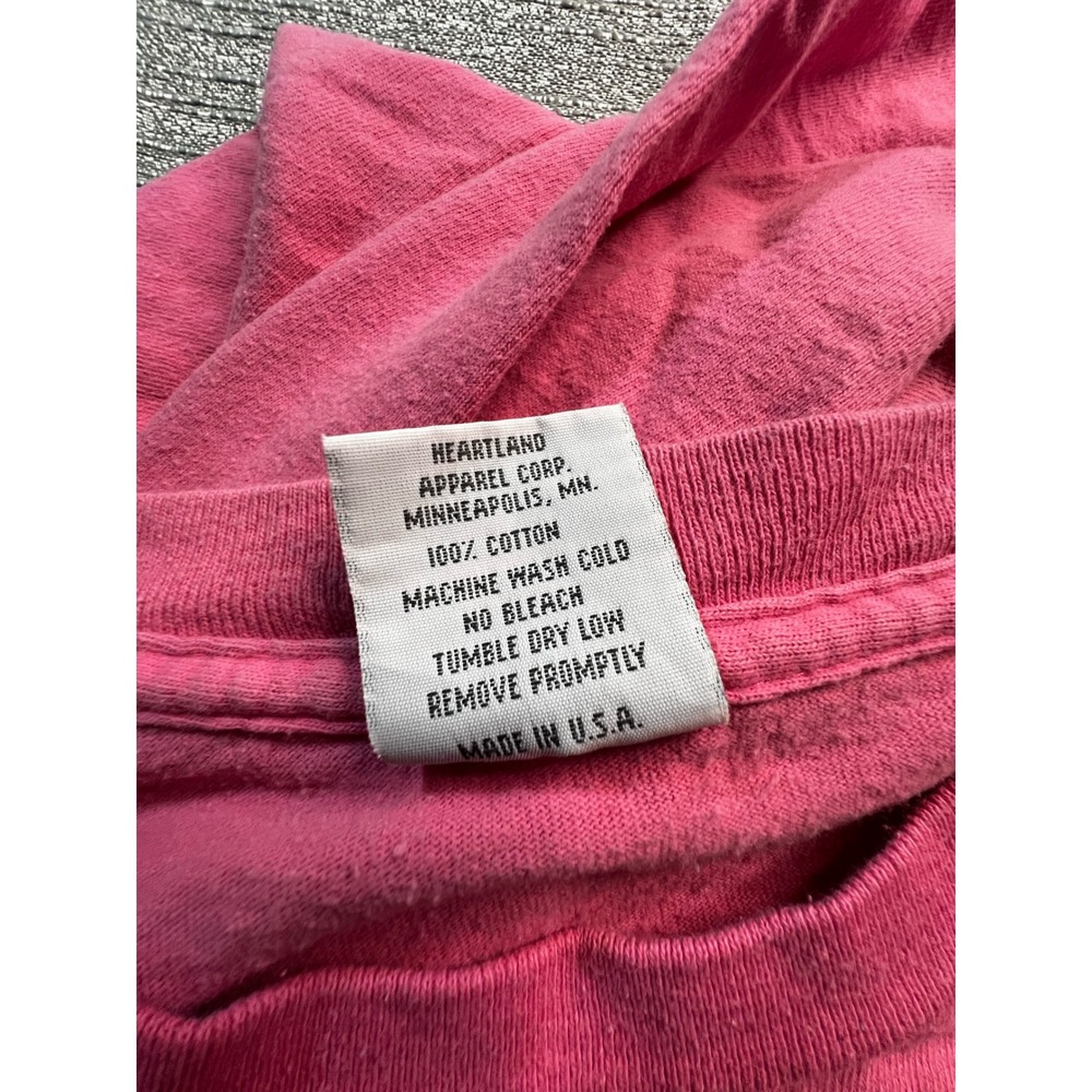 Vintage Thirtysomething TV Show Promo T-Shirt Pink Heartland Apparel One Size - Picture 8 of 8